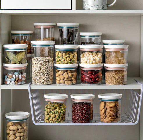 Transparent Food Storage Canister (One Piece)